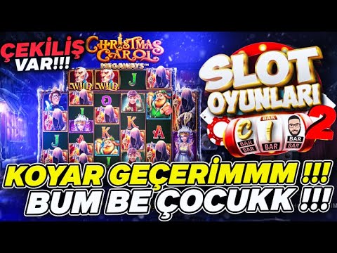 SLOT OYUNLARI  ☠ CHRISTMAS CAROL MEGAWAYS REKOR ☠ 1000TL NAKİT ÖDÜL ? #slot #slotoyunları #casino