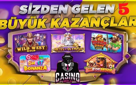 SLOT OYUNLARI – SİZDEN GELEN REKOR KAZANÇLAR 5 – #casino #slotoyunları #slot