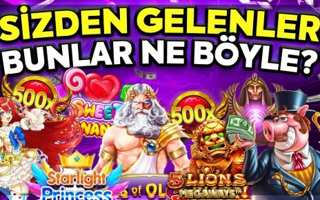 SLOT REKOR KAZANÇLAR | SİZDEN GELENLER ⭐ BUNLAR NASIL ÖDEME ? ⭐ #slotsizdengelenler #bigwin #casino