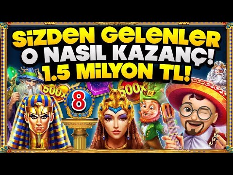 SLOT SİZDEN GELENLER ? SLOT OYUNLARI MAX KAZANÇ ⭐ NELER VAR BURDA 8 ?ı