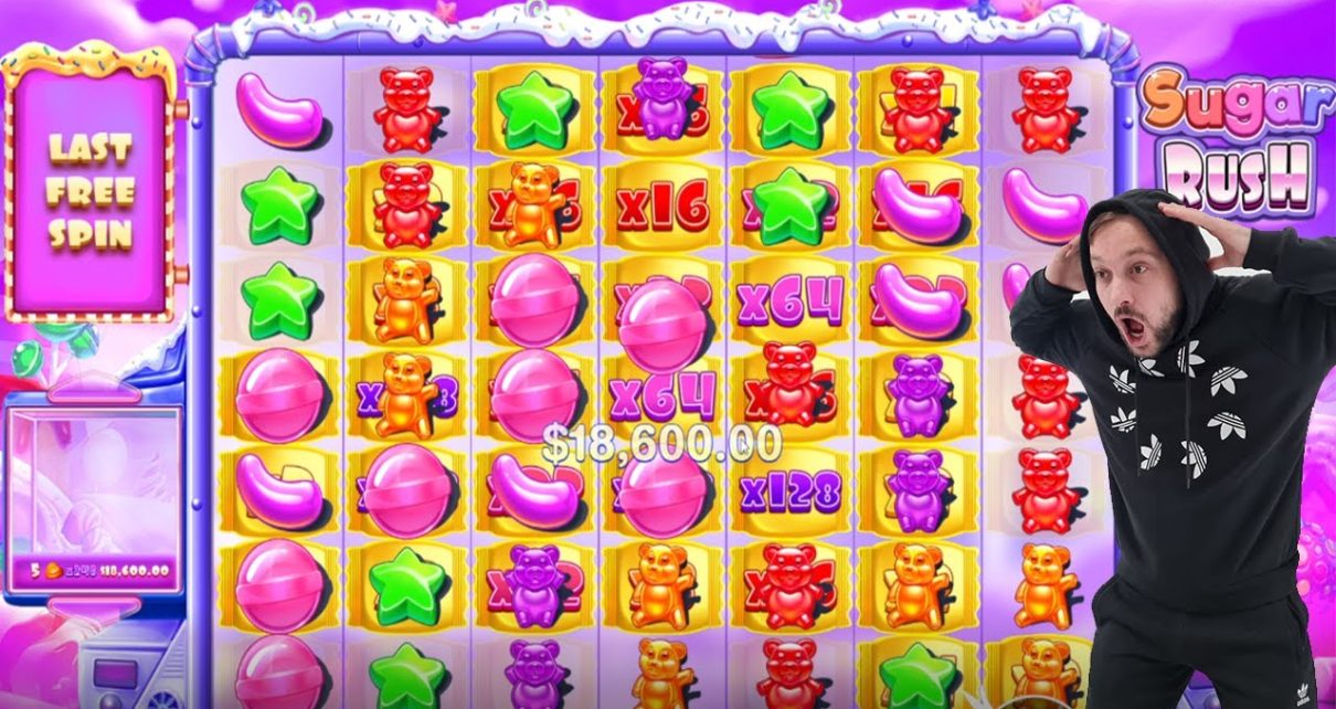 SUGAR RUSH HUGE POTENTIAL – BIG WIN CASINO SLOT ONLINE – AMAZING MULTIPLIER