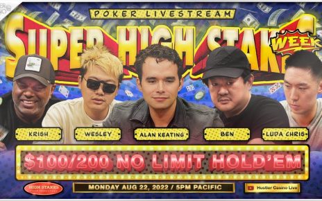 SUPER HIGH STAKES WEEK!! 0/200/400 w/ Alan Keating, Ben, Krish, Luda Chris, Wesley & JBoogs