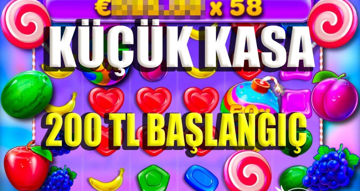 SWEET BONANZA | 200 TL Kasa Başlangıç Küçük Kasa | Rekor Kazanç