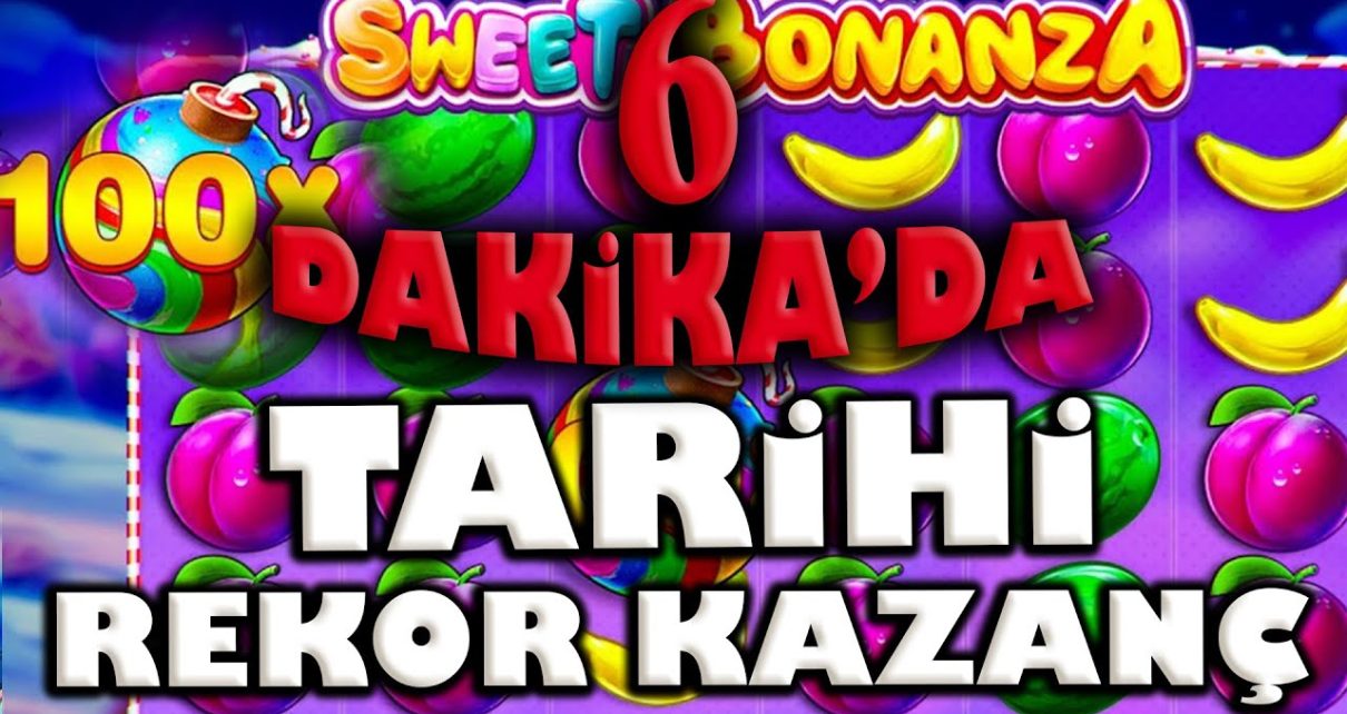 SWEET BONANZA | 6 DAKİKADA TARİHİ REKOR KAZANÇ BİGWİN |