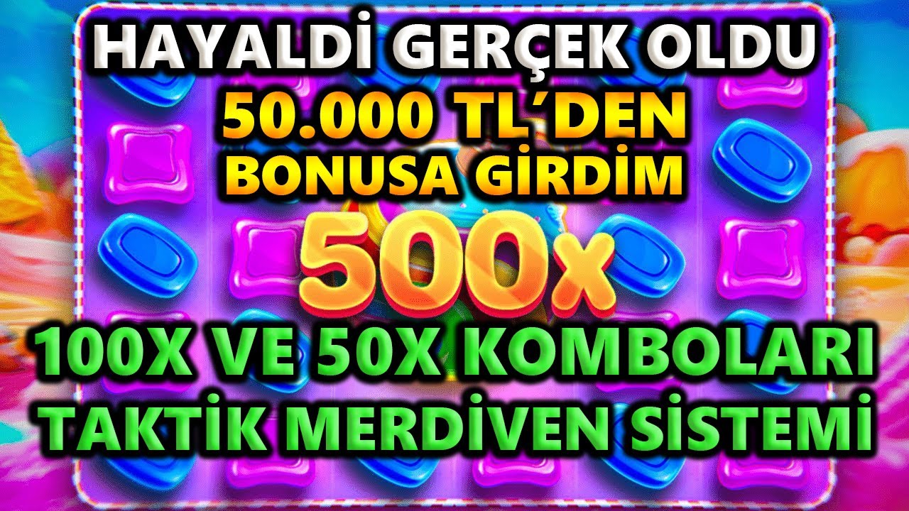 SWEET BONANZA | Rekor 50.000 TL Bonusa Girdim Yeni Bigwin| #sweetbonanza #slot #casino #slotoyunları