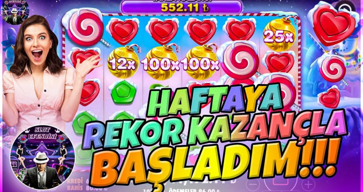 SWEET BONANZA XMAS REKOR | HAFTAYA REKOR KAZANÇLA BAŞLADIM !!!