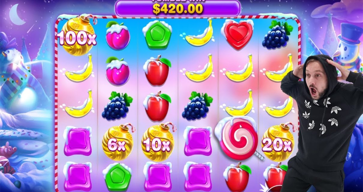 SWEET BONANZA Xmas – HIT 136X BIG WINS – CASINO SLOT ONLINE GAME BONUS BUY