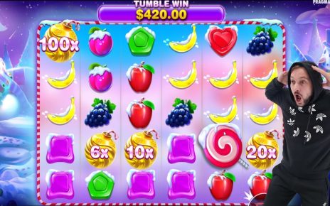 SWEET BONANZA Xmas – HIT 136X BIG WINS – CASINO SLOT ONLINE GAME BONUS BUY