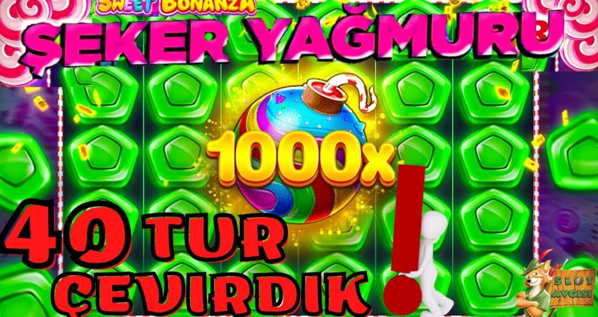 ?SWEET BONANZA?1 SATIN ALDIK, 40 TUR ÇEVİRDİK?PATLATTIK❗ç