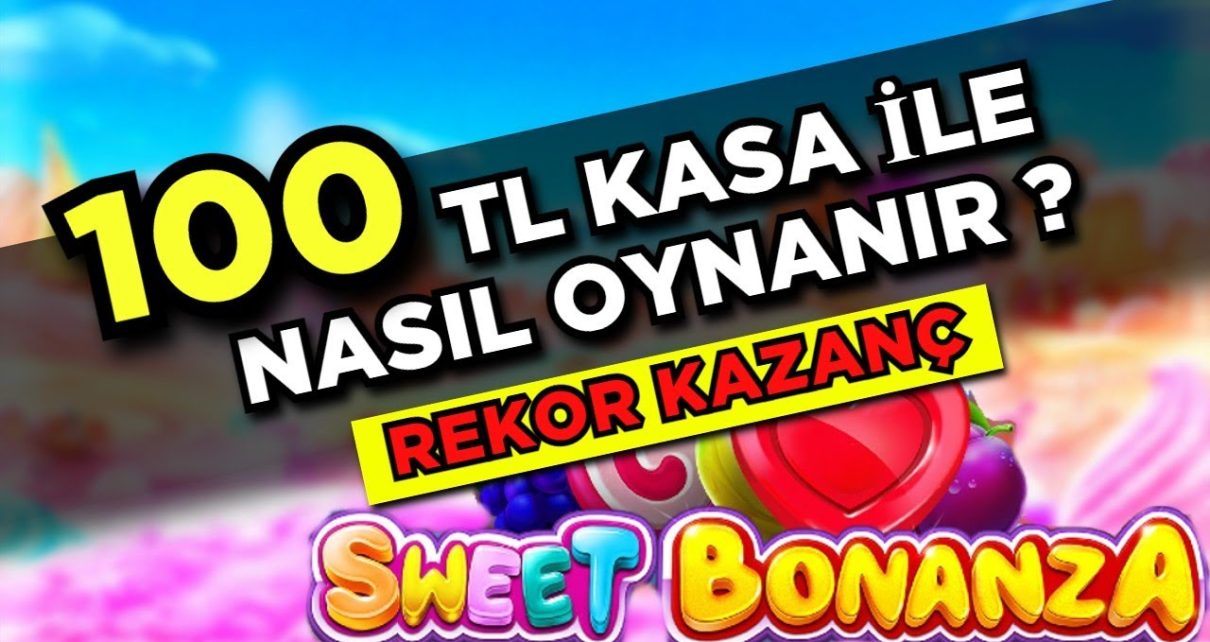 Sweet Bonanza | 100 TL KASA ILE NASIL MI OYNANIR ?| #PaparaÇekiliş #SlotOyunları | #Casino #Slot