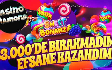 Sweet Bonanza | 63.000 AZ DEDİM MUHTEŞEM KAZANDIM | BIG WIN