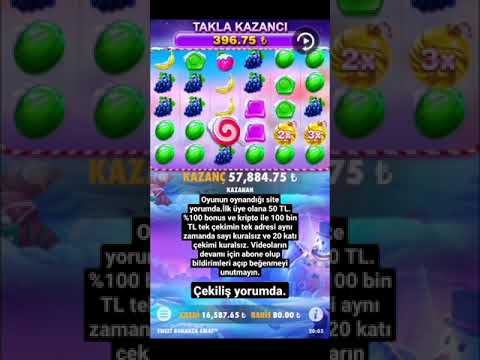 Sweetbonanza tek spinde fena vurduk! |slot sweetbonanza| Sweetbonanza tek spinde fena vurduk! |slot sweetbonanza|