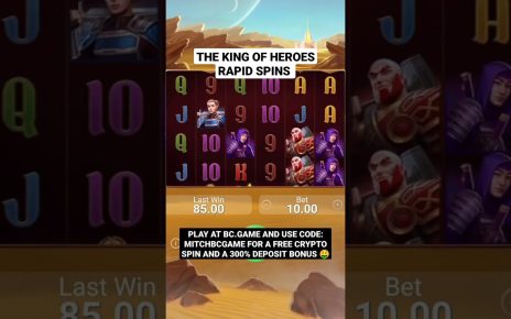 The King of Heroes Rapid Spins ? Massive Win – Online Casino Slots #slots #casino #casinoonline #win