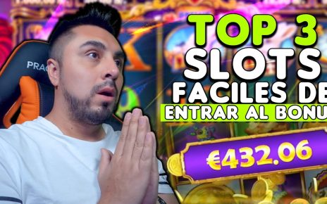 Top 3 SLOTS mas fáciles de entrar al bonus | PKM