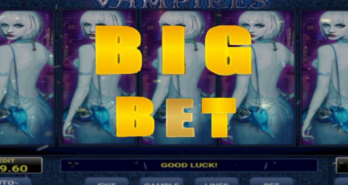 VAMPIRES CASINO SLOTS / BONUS HUNTER IN BIG BET ? الرخ لا