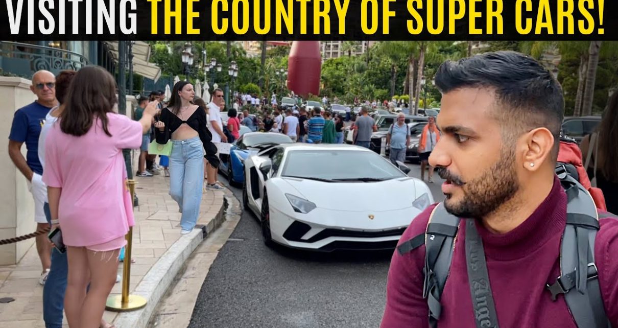 VISITING THE COUNTRY OF ONLY BILLIONAIRES! Fancy Cars, Super Yachts & Casino of MONACO!