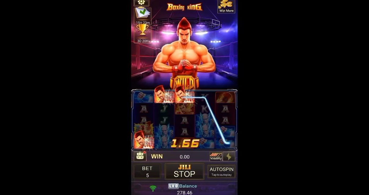 VOSLOT NEW ONLINE CASINO / PLAY THE GAME AND EARN / BOXING KING