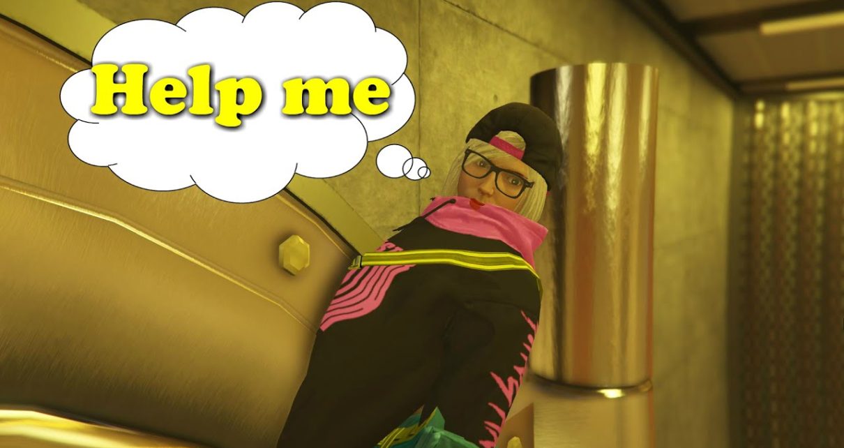 When you do the Door Glitch too much! – GTA Online Casino Heist Vault Door Glitch