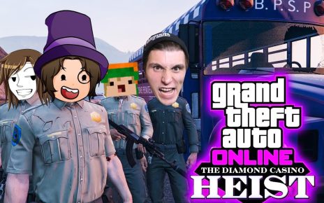 Wir KLAUEN den GEFÄNGNISBUS! | GTA 5 Online Casino Heists