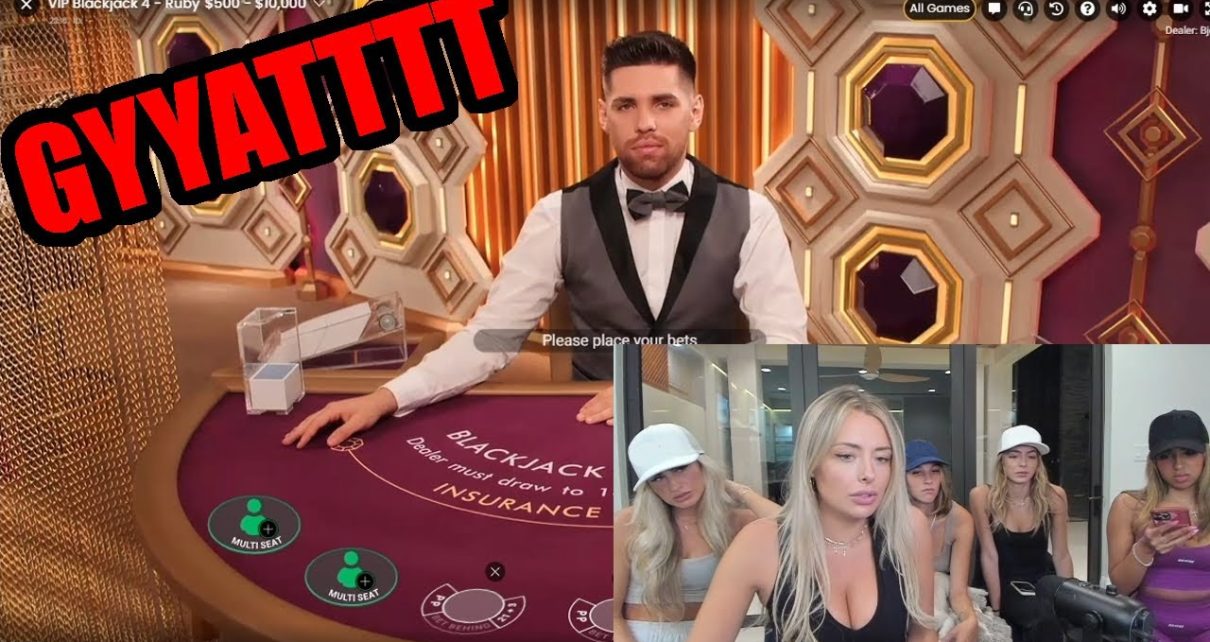 YOUR FAVORITE STEP SIS PLAYS BLACKJACK !!!