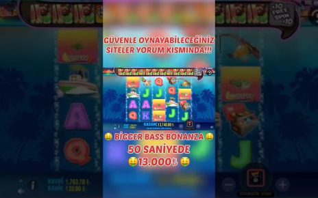 #biggerbassbonanza ?Bu Hasandan Korkulur ? #shorts #bigwin #maxwin #slotvideoları #slot #casino