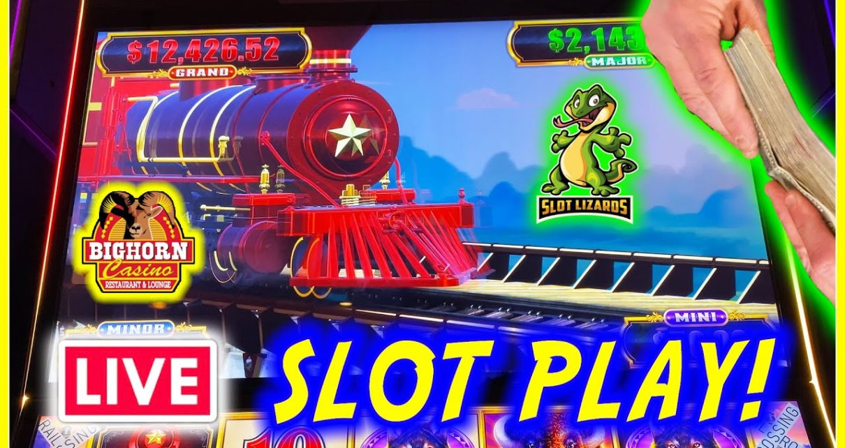 ? to a greater extent than LIVE SLOT PLAY! SATURDAY dark JACKPOT WINS AT BIGHORN CASINO!