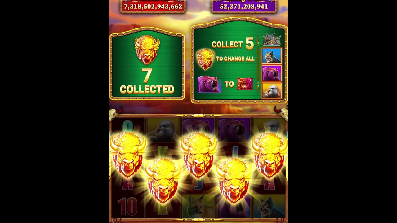 【WOW Casino－free Vegas slot games】Golden Buffalo 30s (4:5)