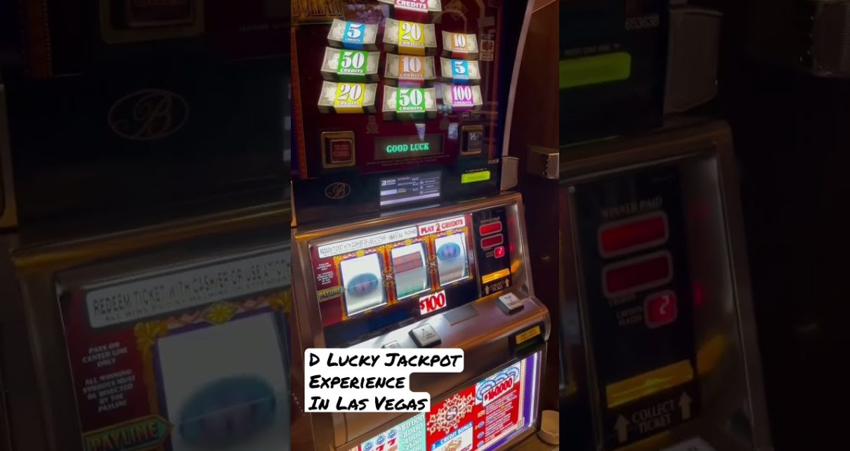 0/SPIN D Lucky Jackpot Experience in Las Vegas #casino #jackpot #gambling #lasvegas #slotmachine