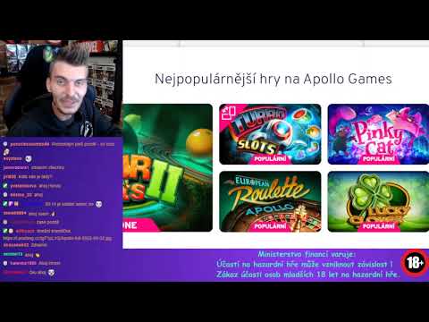 APOLLO GAMES ONLINE CASINO 2.9.2022 • KOMPLETNÍ ZÁZNAM STREAMU