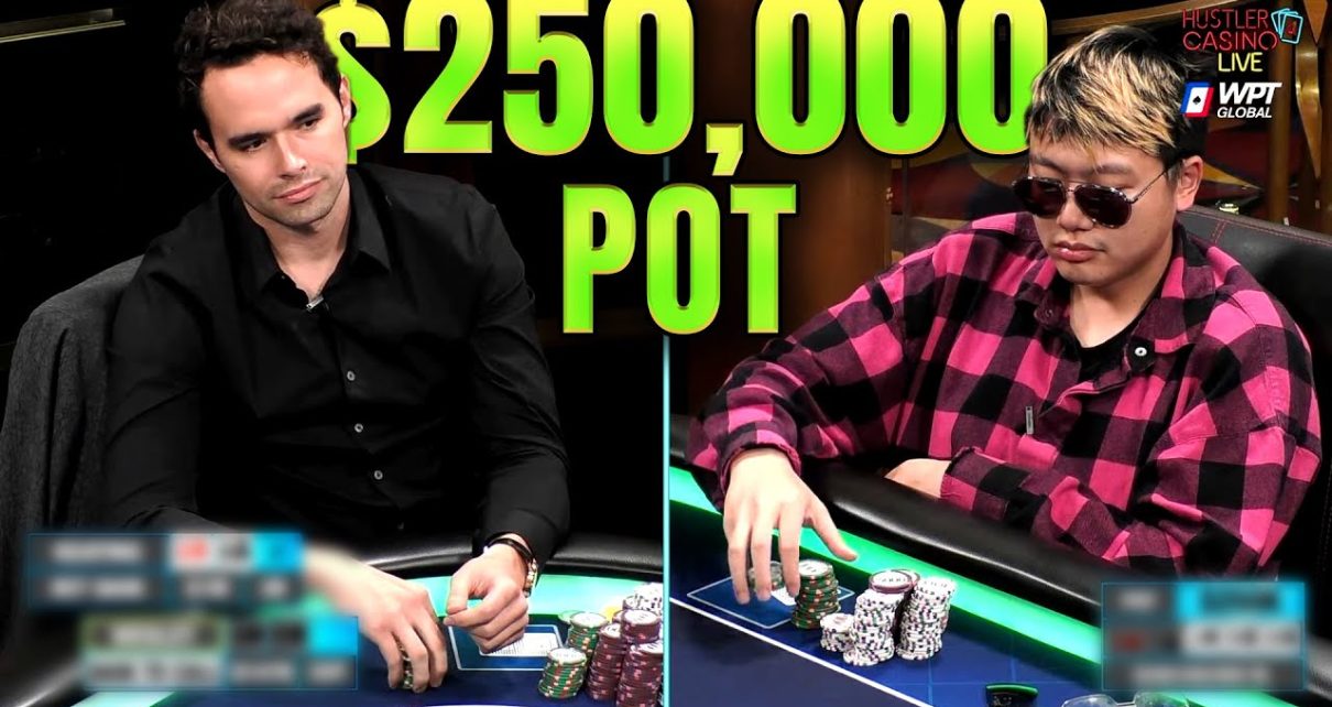 Alan Keating Slowplays Pocket Aces vs Wesley @Hustler Casino Live