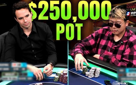 Alan Keating Slowplays Pocket Aces vs Wesley @Hustler Casino Live