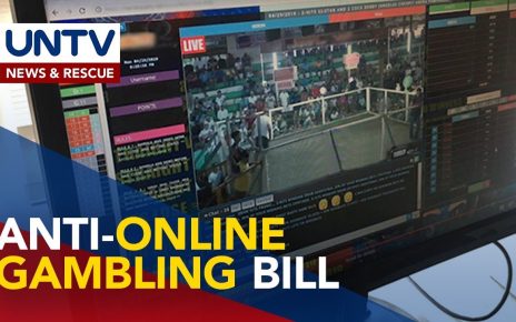 Anti-online gambling bill, inihain sa Senado