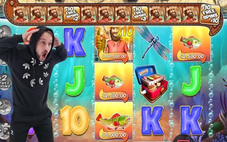 BIG BASS SPLASH – HUGE CASINO WIN – 10X MULTIPLIER BIG FISH – BONUS BUY CASINO SLOT ONLINE