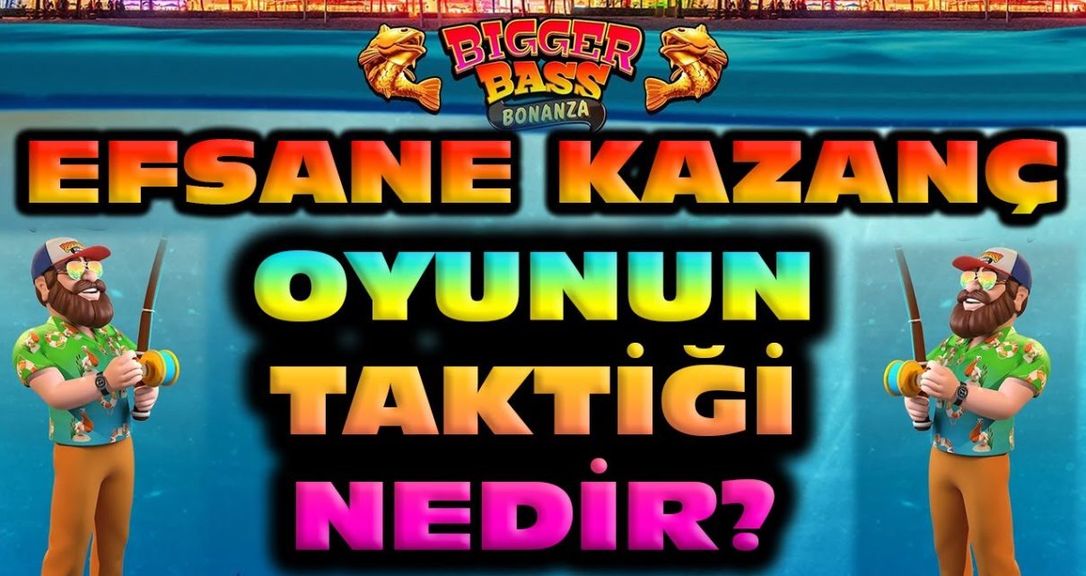 BIGGER BASS BONANZA |Taktik Bigwin Rekor x10 a kadar| #slot #casino #slotoyunları #biggerbassbonanza