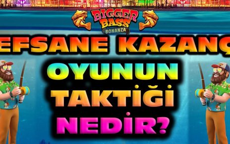 BIGGER BASS BONANZA |Taktik Bigwin Rekor x10 a kadar| #slot #casino #slotoyunları #biggerbassbonanza