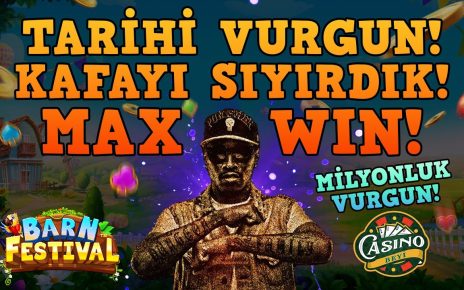 ?#BarnFestival'de ?MİLYONER? Olduk! Casino Beyi #slot#casino#slotoyunları#slotvurgunları#slotvurgun