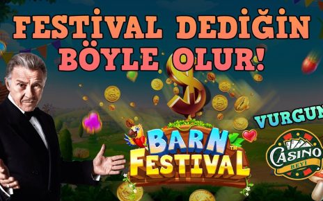 ?#BarnFestival'de Ortalığı Yıkıp Geçtik! Casino Beyi #slot#casino#slotoyunları#pragmatic#slotvurgun