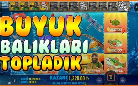 Big Bass Bonanza | Büyük Balıkları Topladık | #slot #casino #slotoyunları