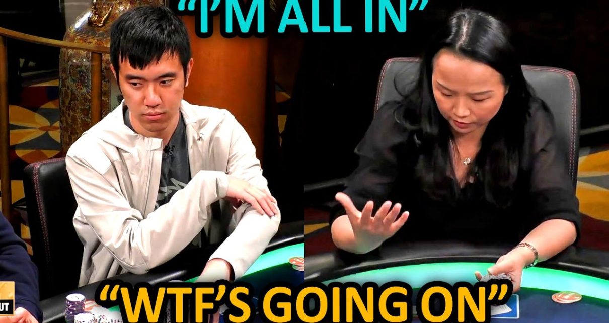 Billionaire Stanley Tang Puts Her All in With 7 High @Hustler Casino Live