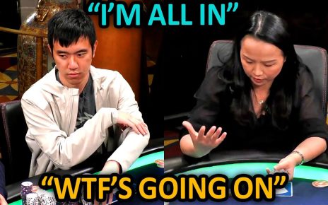 Billionaire Stanley Tang Puts Her All in With 7 High @Hustler Casino Live