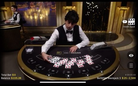 Blackjack session MGM online casino