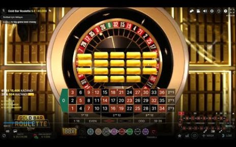 Casino GoldBar Maksimum Kasayla Maksimum Altın Toplayıp İçinden Geçtik Oyunun #canlıcasino #rulet