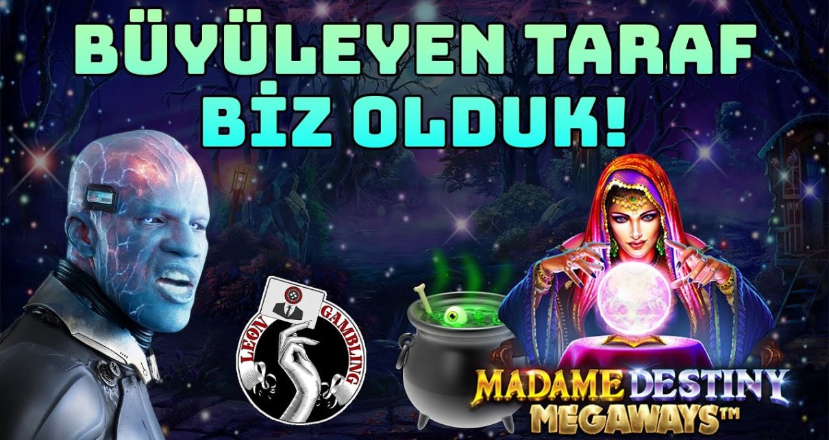 ?#ÇekilişSonuçları #MadameDestinyMegaways'te Sonuç İstediğimiz Gibi! – Leon Gambling #casino #slot