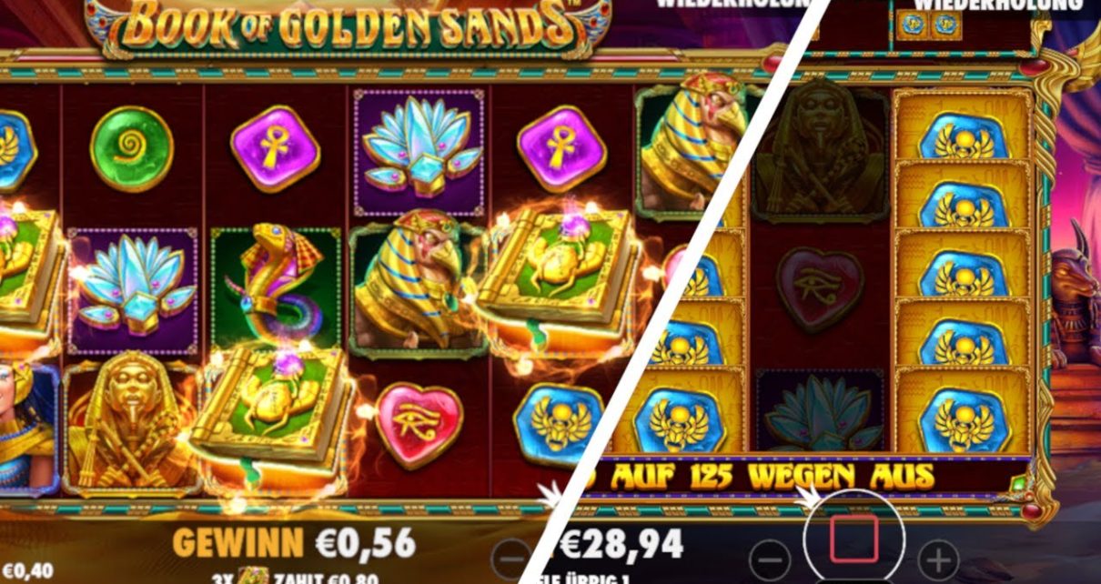 Die Bücher sind daaaa!!!! ? Online Casino ? BOOK OF GOLDEN SANDS