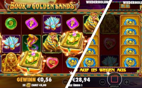 Die Bücher sind daaaa!!!! ? Online Casino ? BOOK OF GOLDEN SANDS