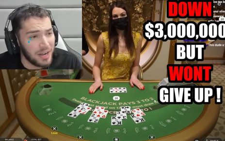 Down ,000,000 Adin Ross Goes To BlackJack !!!