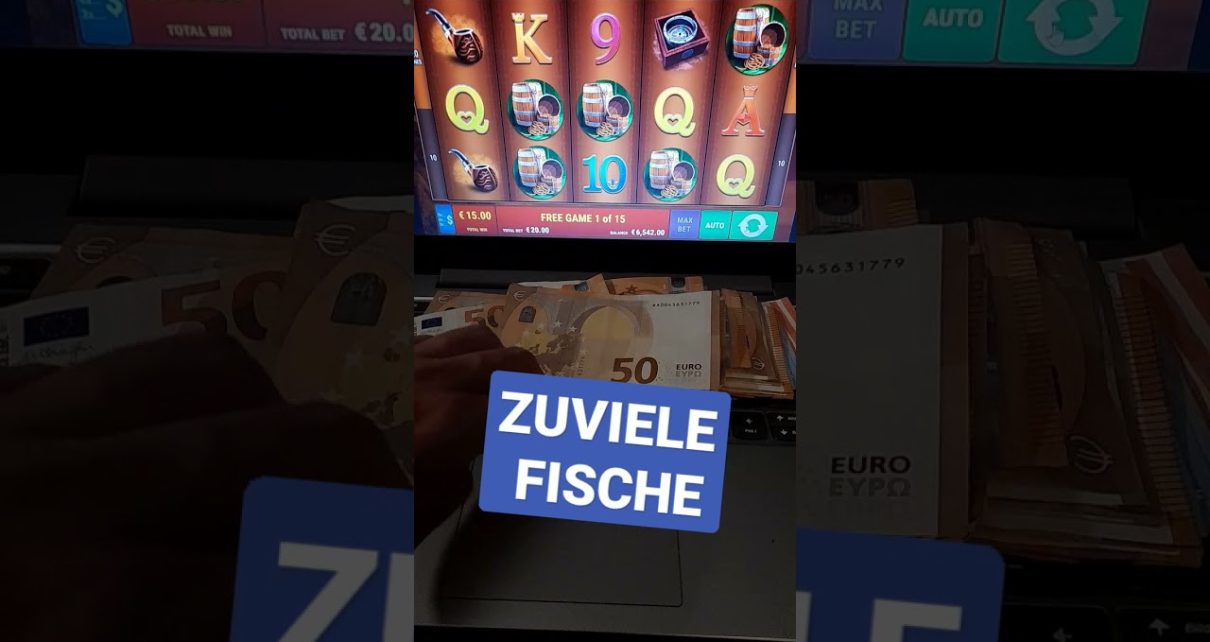 Er sucht nach FISCHE im ONLINE CASINO #süchtig