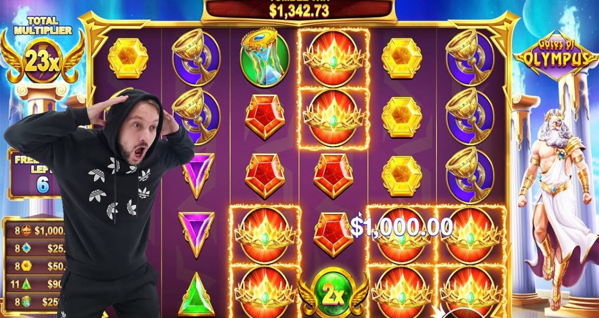 GATES OF OLYMPUS! ?HIT CROWNS with 25X Multiplier – BIG CASINO WIN – SLOT ONLINE GAME