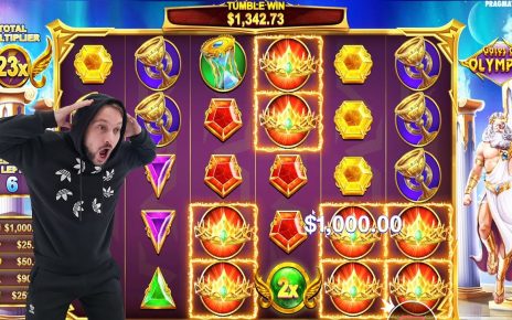 GATES OF OLYMPUS! ?HIT CROWNS with 25X Multiplier – BIG CASINO WIN – SLOT ONLINE GAME