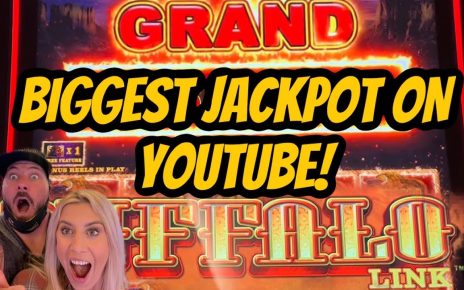 GRAND! BIGGEST BACK TO BACK JACKPOTS EVER ON YOUTUBE BUFFALO LINK